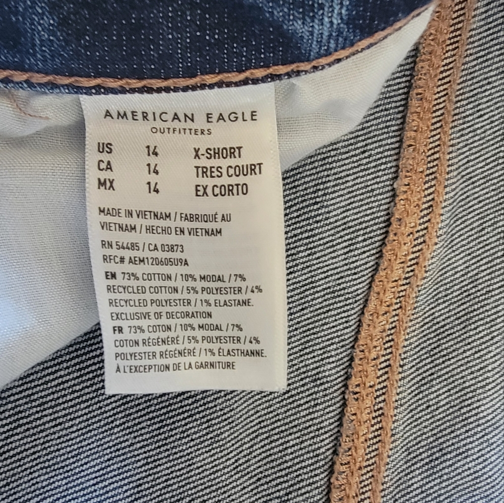 American eagle jeans short Capri style